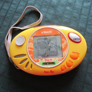 Vtech TILT QUIZ BIZ Handheld Educational Learning Game (tested, works)